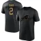 Tyler Bass 2020 Salute To Service Performance T-Shirt - Black