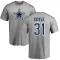 Tyler Coyle Name & Number T-shirt - Gray