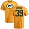 Tyler Goodson Name & Number T-Shirt - Gold