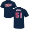 Tyler Mahle Name & Number T-Shirt - Navy