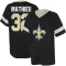 Tyrann Mathieu Name & Number Game Day V-Neck T-Shirt - Black