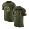 Tyrese Robinson Legend Salute to Service T-Shirt - Olive