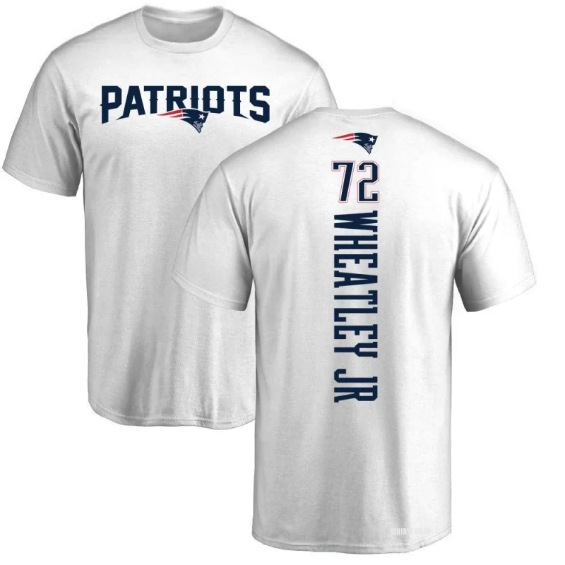 Tyrone Wheatley Jr. Backer T-Shirt - White - Tshirtsedge