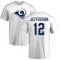 Van Jefferson Name & Number T-Shirt - White