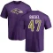 Vince Biegel Name & Number T-Shirt - Purple