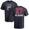 Vince Velasquez Name and Number Banner Wave T-Shirt - Navy