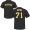 Vinny Capra Name & Number T-Shirt - Black