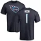 Warren Moon Name & Number T-Shirt - Navy