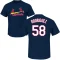 Wilking Rodriguez Name & Number T-Shirt - Navy