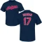 Will Brennan Name & Number T-Shirt - Navy