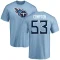 Will Compton Name & Number T-Shirt - Light Blue