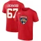 William Lockwood 2023 Stanley Cup Final Name & Number T-Shirt - Red