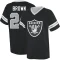 Willie Brown Name & Number Game Day V-Neck T-Shirt - Black