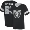 Wilson Gene Upshaw Name & Number Game Day V-Neck T-Shirt - Black