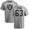 Wilson Gene Upshaw Name & Number T-Shirt - Ash