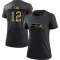 Women's 12th Fan 2020 Salute To Service Performance T-Shirt - Black