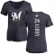 Women's Aaron Ashby Backer Slim Fit T-Shirt - Navy