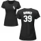 Women's Aaron Bummer Name & Number T-Shirt - Black