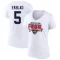 Women's Aaron Ekblad 2023 Stanley Cup Final V-Neck T-Shirt - White