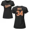 Women's Aaron Hicks Name & Number T-Shirt - Black