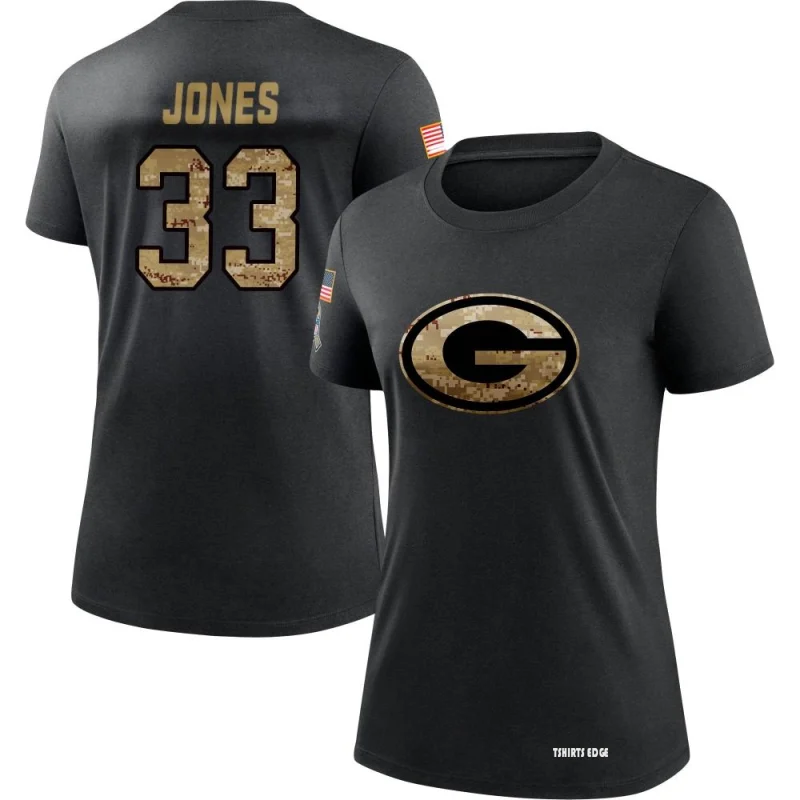 Women's Aaron Jones 2020 Salute To Service Performance T-Shirt