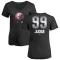 Women's Aaron Judge Midnight Mascot V-Neck T-Shirt - Black