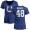 Women's Aaron Maddox Name & Number Slim Fit T-Shirt - Royal