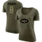 Women's Aaron Rodgers Legend Salute to Service Scoop Neck T-Shirt - Olive