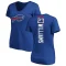 Women's Aaron Williams Backer Slim Fit T-Shirt - Royal