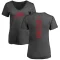 Women's Adam Beckman One Color Backer T-Shirt - Charcoal