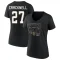 Women's Adam Cracknell 2023 Western Conference Champions Goal Tender V-Neck T-Shirt - Black