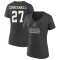 Women's Adam Cracknell Heather 2023 Western Conference Champions V-Neck T-Shirt - Charcoal