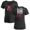 Women's Adam Duvall Midnight Mascot V-Neck T-Shirt - Black