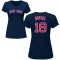 Women's Adam Duvall Name & Number T-Shirt - Navy