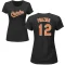 Women's Adam Frazier Name & Number T-Shirt - Black