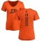 Women's Adam Henrique One Color Backer T-Shirt - Orange