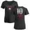 Women's Adam Jones Midnight Mascot V-Neck T-Shirt - Black