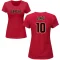 Women's Adam Jones Name & Number T-Shirt - Crimson