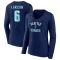 Women's Adam Larsson Name & Number Victory Arch T-Shirt - Navy