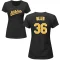 Women's Adam Oller Name & Number T-Shirt - Black