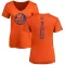 Women's Adam Pelech One Color Backer T-Shirt - Orange