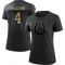 Women's Adam Vinatieri 2020 Salute To Service Performance T-Shirt - Black