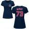 Women's Adbert Alzolay Name & Number T-Shirt - Navy