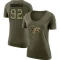 Women's Adetokunbo Ogundeji Legend Salute to Service Scoop Neck T-Shirt - Olive