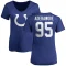 Women's Adetomiwa Adebawore Name & Number Slim Fit T-Shirt - Royal