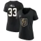 Women's Adin Hill 2023 Stanley Cup Final Name & Number V-Neck T-Shirt - Black