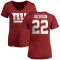 Women's Adoree' Jackson Name & Number Slim Fit T-Shirt - Red