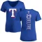 Women's Adrian Beltre Backer Slim Fit T-Shirt - Royal