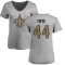 Women's Adrian Frye Name & Number Slim Fit T-Shirt - Ash