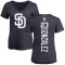 Women's Adrian Gonzalez Backer Slim Fit T-Shirt - Navy